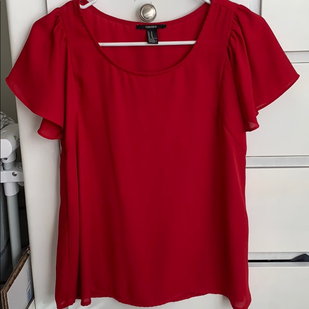 Red Blouse